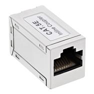 Adaptateur InLine Cat.5e - entièrement blindé - métal - 2x RJ45 F/F - 1:1