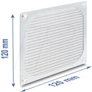 Delock Fan Grille 120 x Aluminum - Fan