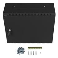 Lanberg Rack Wandschrank 19" WAF1 MetalltÃƒÂ¼r schwarz