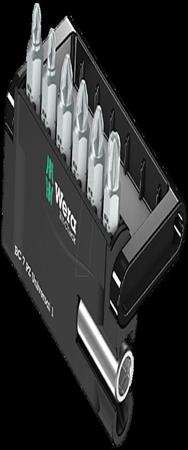 Wera Bit-Check 7 PZ Universal 1 05056296001 Jeu d'embouts 7 pièces.