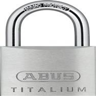 ABUS Security-Center ABUS 64TI/50 - Conventional padlock - Key lock - Keyed to differ - Silver - Aluminium - Hardened steel