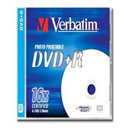 Verbatim DVD+R Printable - DVD+R - 120 mm - Printable - Jewel case - 1 pc(s) - 4.7 GB