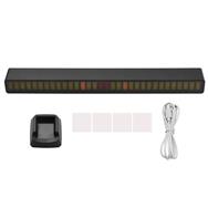 Lampe LED RGB USB noire à réactivité sonore Extralink