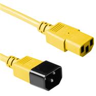 Rallonge d'alimentation ACT - IEC 60320 C14 vers IEC 60320 C13
