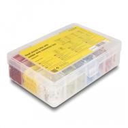 Kit d'isolation de fil Delock - blanc, bleu, jaune, rouge, vert, marron, transparent