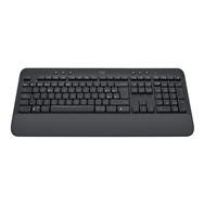 Logitech SIGNATURE K650. Type in comfort. Get more done - Full-size (100%) - Wireless - Bluetooth - Membrane - QWERTY - Graphite