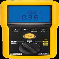 Chauvin Arnoux C.A 6522 Misuratore di isolamento 250 V, 500 V, 1000 V 40 G?