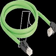 Câble patch Delock - RJ-45 (M) droit, sans accroc vers RJ-45 (M) coudé vers le bas