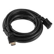Câble HDMI InLine - Câble HDMI haute vitesse - M/F - noir - contacts dorés - 5 m