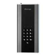 Disque dur de bureau iStorage diskAshur DT2 256 bits 16 To USB 3.2 sécurisé et chiffré IS-DT2-256-16000-C-G - 16 To - 3.2 Gen 1 (3.1 Gen 1) - Noir