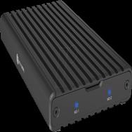 Boîtier externe SSD NVMe M.2 ICY BOX ICY IB-2817M-C32 avec port USB 3.2 - Boîtier - USB 3.0