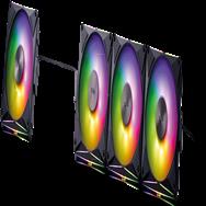 ADATA XPG 48571 - Hurricane MAG 120 120 mm ARGB PWM black 4-pack