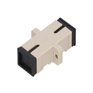 Adaptateur SC/UPC multimode simplex gris