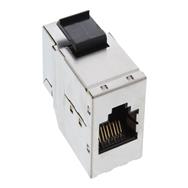 Module Keystone RJ45 en ligne femelle vers femelle SNAP-In Cat.6A STP