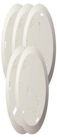 Jeu de plaques de montage GIRA 845000 RWM Dual Q rw PK 5 pièces.