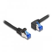 Câble patch Delock - RJ-45 (M) droit vers RJ-45 (M) coudé à gauche