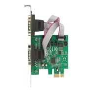 Carte PCI Express Delock > 2 x série RS-232 haute vitesse 921K avec alimentation
