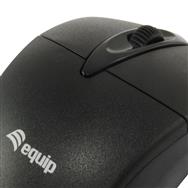 Equip 245102 - Ambidextre - Optique - USB Type-A - 1 000 ppp - Noir