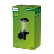 Philips Outdoor Listra Wand rund 25W exkl LM schwarz