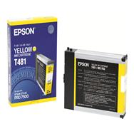 Cartouche d'encre Epson STYLUS PRO 7500, jaune, 110 ml, C13T481011 - Originale