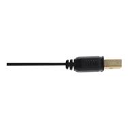 Câble plat InLine Micro USB 2.0 USB A / Micro-B - noir / or - 0,3 m