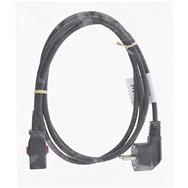 InLine Power cable - earthing contact angled to C13 lockable - 5m