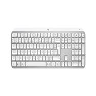 Logitech MX Keys S - Wireless - RF Wireless + Bluetooth - Scissor key switch - AZERTY - LED - Aluminium - White