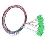 Kit de 12 pigtails monomodes SC/APC Extralink 1,5 m