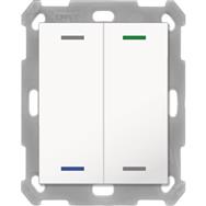 MDT BE-TAL5502.01 Bouton poussoir double RGBW