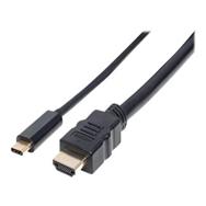 Câble USB-C vers HDMI Manhattan 4K 2 m