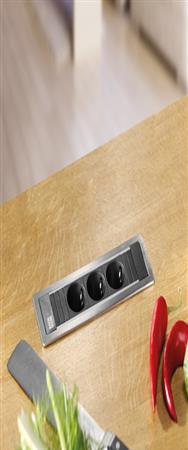 Bachmann Power Frame - Aluminium - Aluminium - Noir - 220 mm - 1 pièce