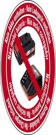 Einhell TE-CD 18 Li - Perceuse-visseuse à poignée pistolet - Sans clé - 500 tr/min - 1800 tr/min