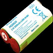 Batterie de remplacement NiMH pour Philips Philishave Cool Skin 31133