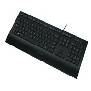 Logitech Keyboard K280e for Business - Full-size (100%) - Wired - USB - Black