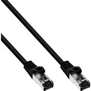 Câble de raccordement en ligne S/FTP Cat.8.1 noir 0,3 m