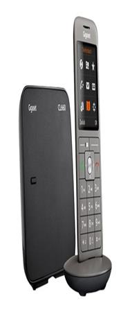 Téléphone DECT Gigaset CL 660 400 entrées Anthracite/Noir