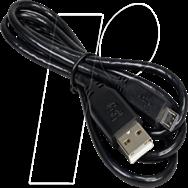 Raspberry Pi RPI USB-B/A 1 BK - Pi - Câble Micro-USB m vers USB Type A 100 cm