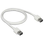 Delock Easy - Câble USB - USB (M) réversible vers USB (M) réversible