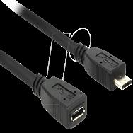 Câble d'extension USB Delock - Micro-USB Type B (F) vers Micro-USB Type B (M)