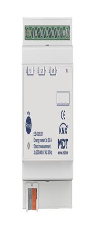 Compteur d'énergie MDT 3 voies 20 A 4TE REG 230/400V AC