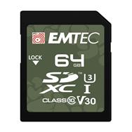 Carte mémoire EMTEC SD 64 Go UHS-I U3 V30 Outdoor - Secure Digital (SD) (ECMSD64GXCU3OR) - Secure Digital (SD)
