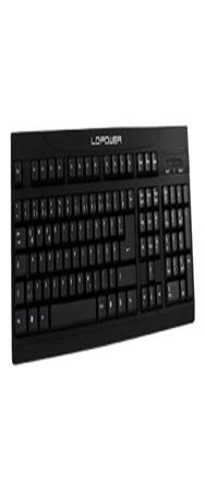 LC-BK-902 : clavier connecté par câble USB, disposition QWERTZ