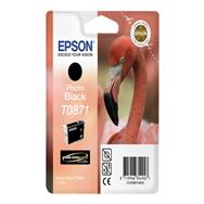 Epson Flamingo Singlepack Photo Black T0871 Ultra Gloss High-Gloss 2 - Noir photo - Encre à colorants - 1 pièce(s)