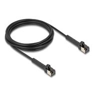 Câble patch Delock - RJ-45 (M) coudé jusqu'à 60° vers RJ-45 (M) coudé jusqu'à 60°