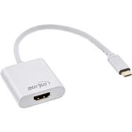 Convertisseur d'affichage USB InLine - USB-C mâle vers HDMI femelle (DP Alt Mode) 4K/60 Hz