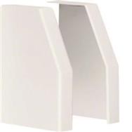 Paire d'embouts dissimulés Hager L22357035, gris clair