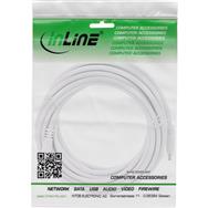 Rallonge CC InLine - CC mâle/femelle 3,5 x 1,35 mm - AWG 18 - blanc 3 m
