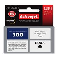 Activejet AH-300BR ink (replacement for HP 300 CC640EE; Premium; 6 ml; black) - High (XL) Yield - Pigment-based ink - 6 ml - 1 pc(s) - Single pack