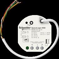 Contacteur Schneider SE MTN6003-0013 - Actionneur variateur universel SpaceLogic KNX UP avec 3