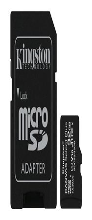 Canvas Select Plus microSDHC 32GB - Kingston UHS-I 100MB/s